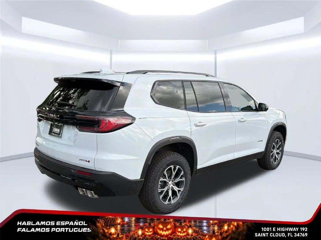 New 2026 Glacier White Tricoat GMC AT4 image 8