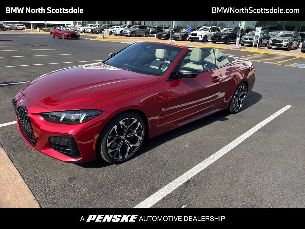 Certified Used 2026 Red Metallic BMW 430i image 1