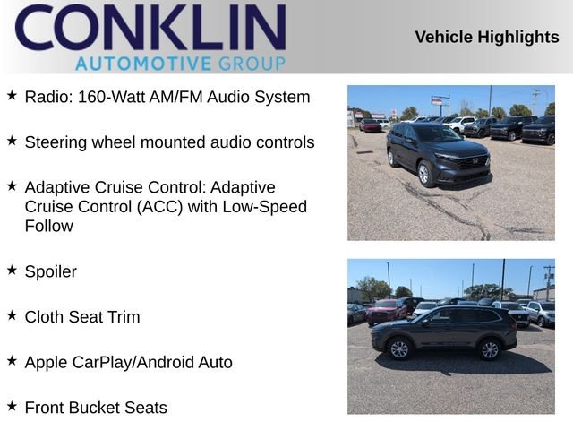 New 2026 Meteorite Gray Metallic Honda AWD LX image 2