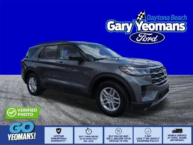 New 2026 Carbonized Gray Metallic Ford Active image 1
