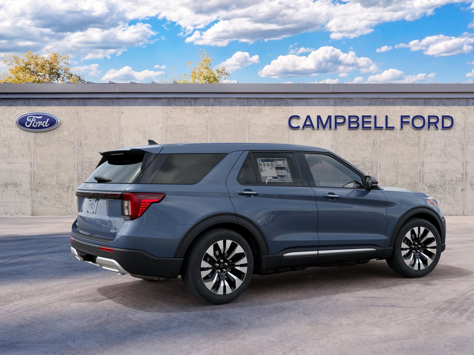 New 2027 Vapor Blue Metallic Ford Platinum™ image 29