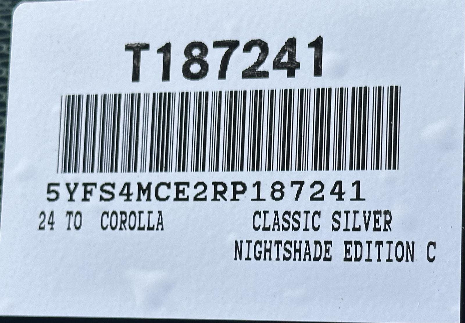 Certified Used 2024 Classic Silver Metallic Toyota SE image 15