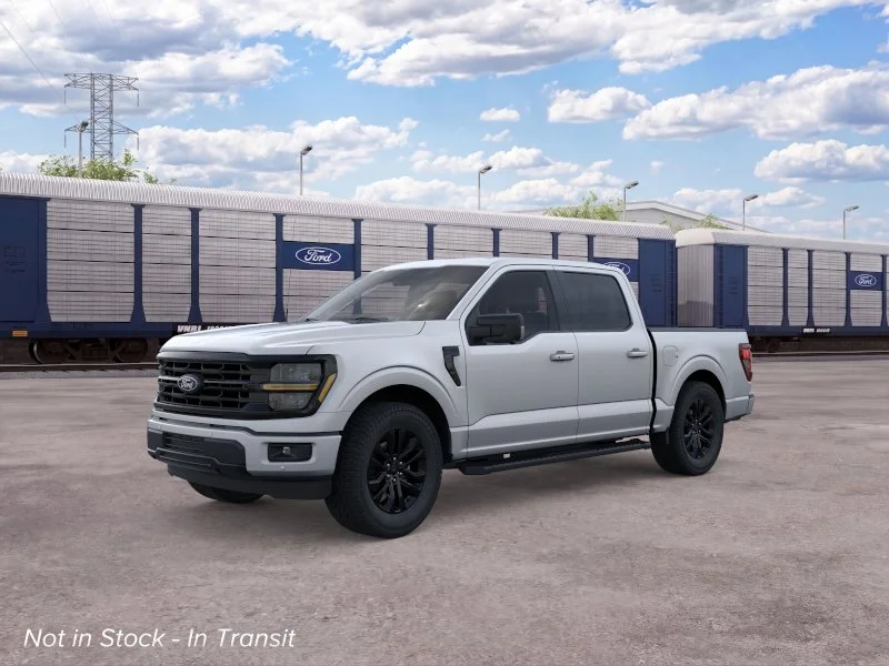 New 2026 Iconic Silver Metallic Ford XLT image 1
