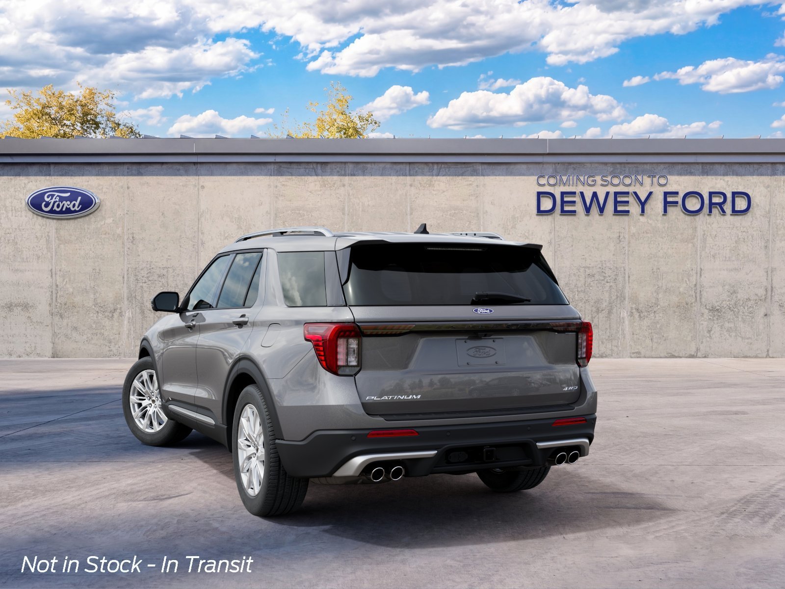New 2027 Carbonized Gray Metallic Ford Platinum image 8