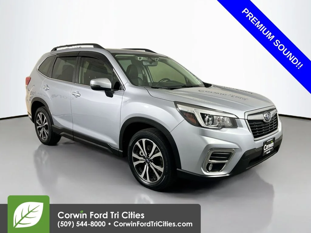 Used 2020 Ice Silver Metallic Subaru Limited image 1