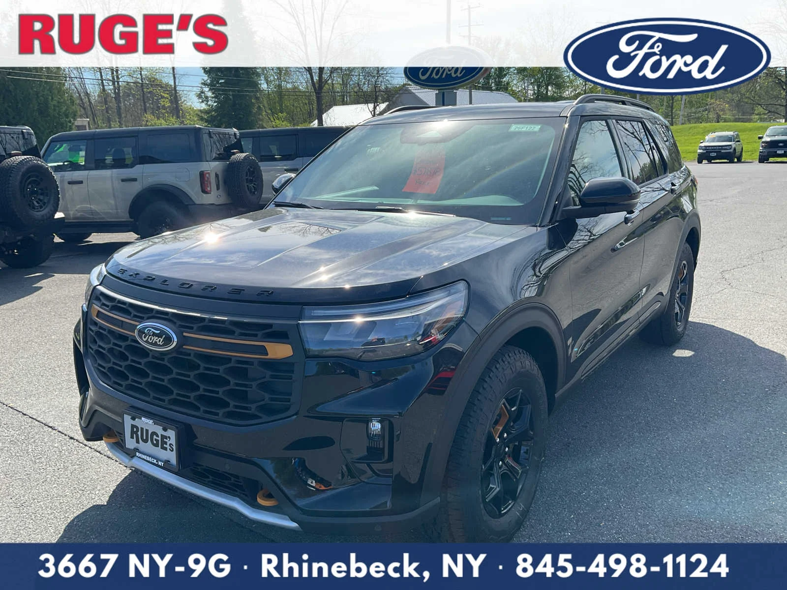 New 2026 Agate Black Metallic Ford Tremor image 7