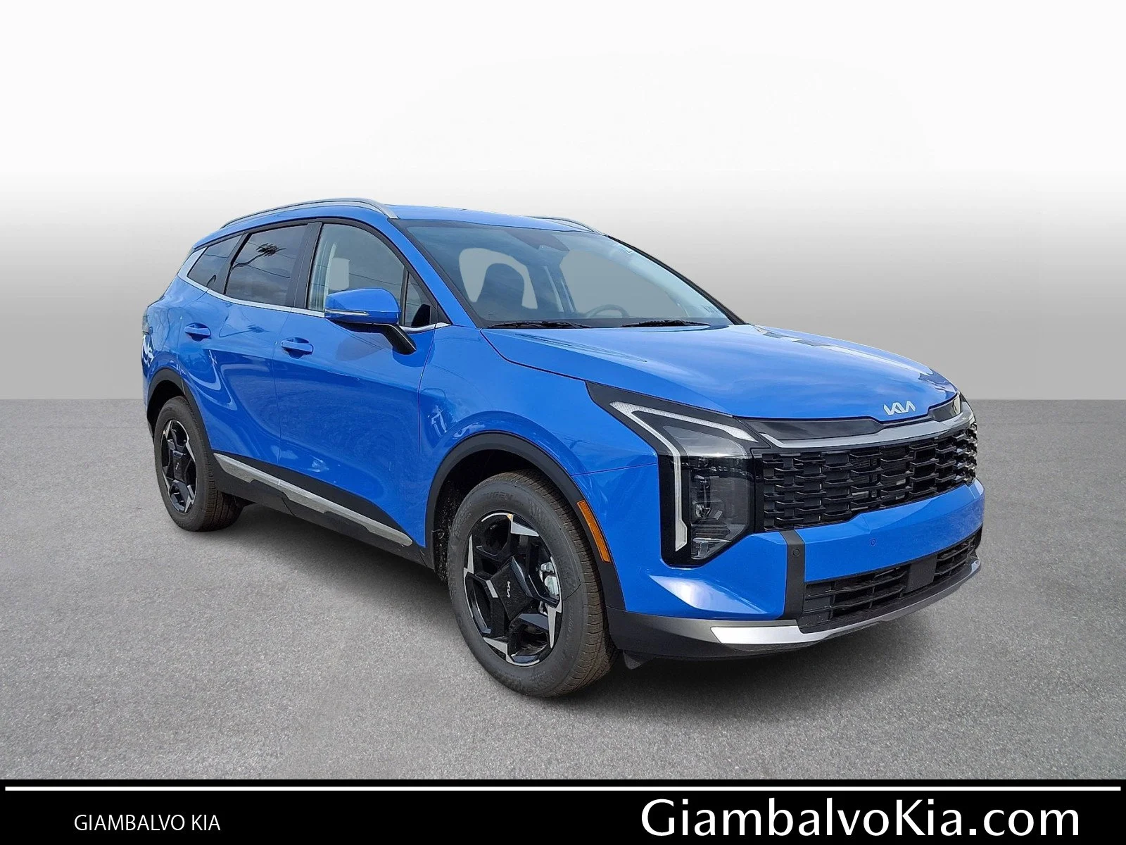 New 2027 Blue Kia EX image 1