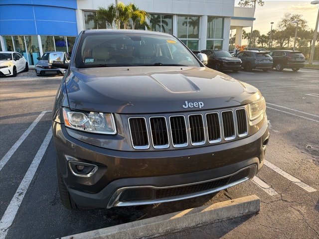 Used 2016 Jeep Grand Cherokee Limited with VIN 1C4RJFBM2GC327371 for sale in Greenacres, FL