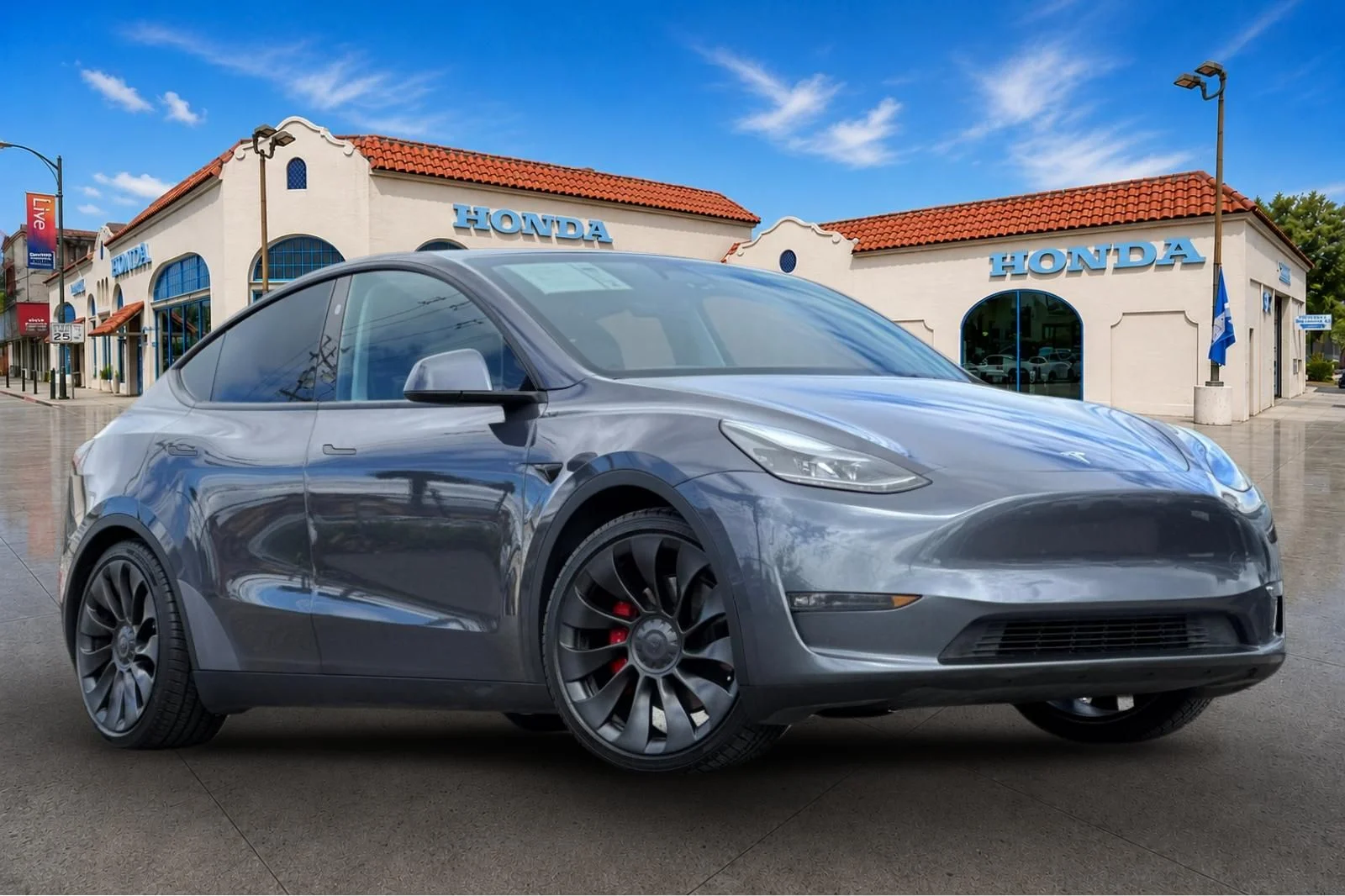 Used 2023 Tesla Model Y Performance with VIN 7SAYGDEF8PF979395 for sale in Burlingame, CA