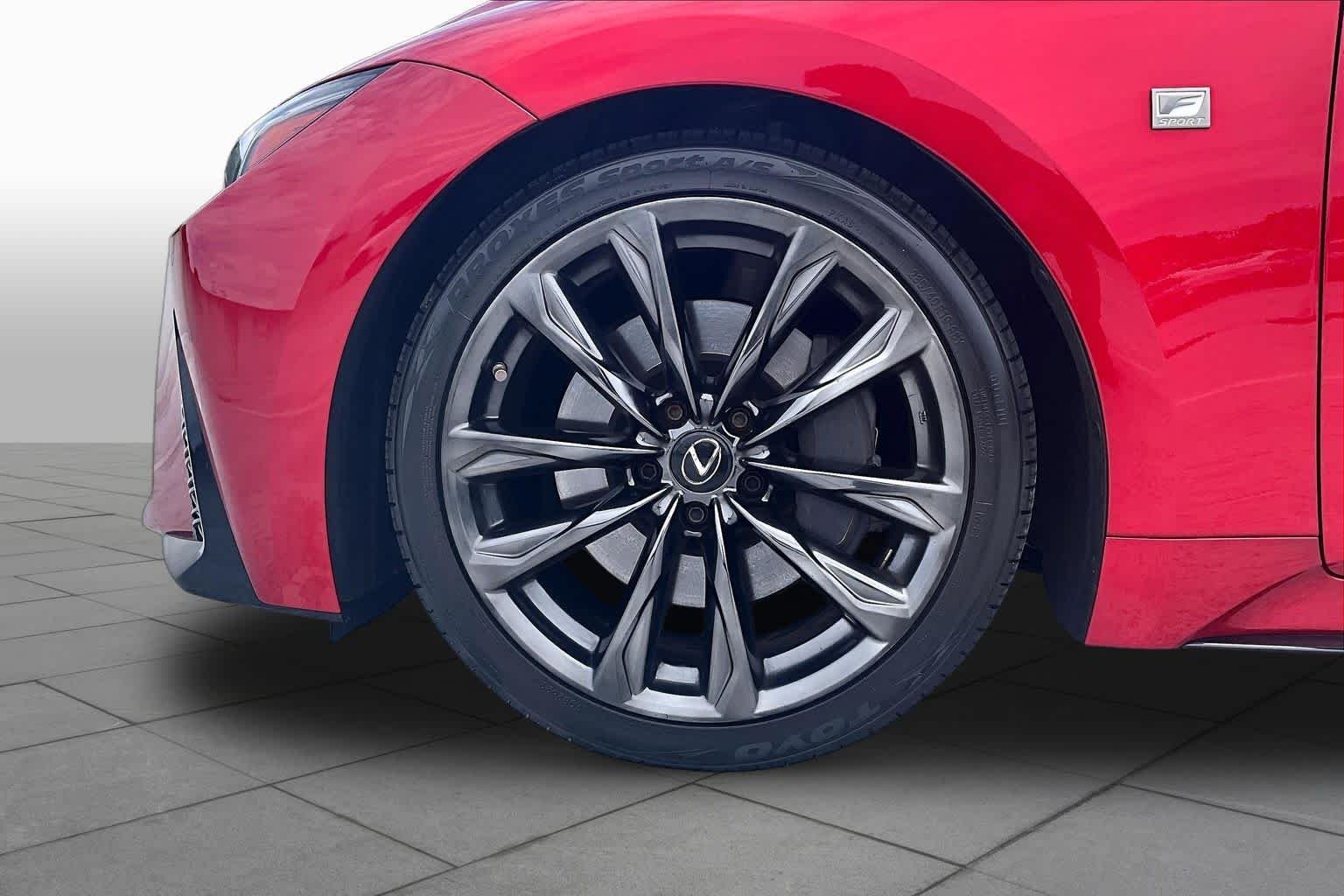 Used 2021 Infrared Lexus F SPORT image 10
