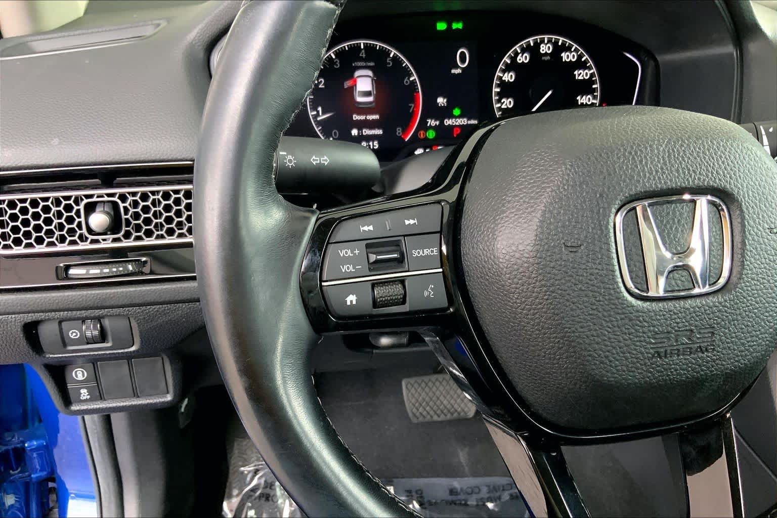 Used 2024 Aegean Blue Metallic Honda EX image 24