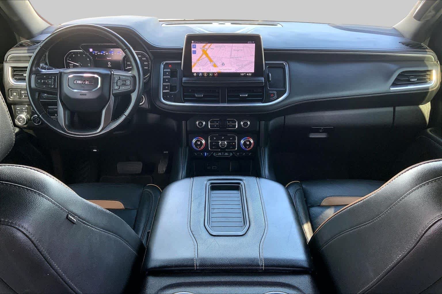 Used 2021 Dark Sky Metallic GMC AT4 image 29