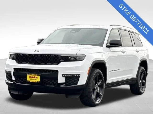 New 2025 Bright White Clear-Coat Exterior Paint Jeep Limited image 4