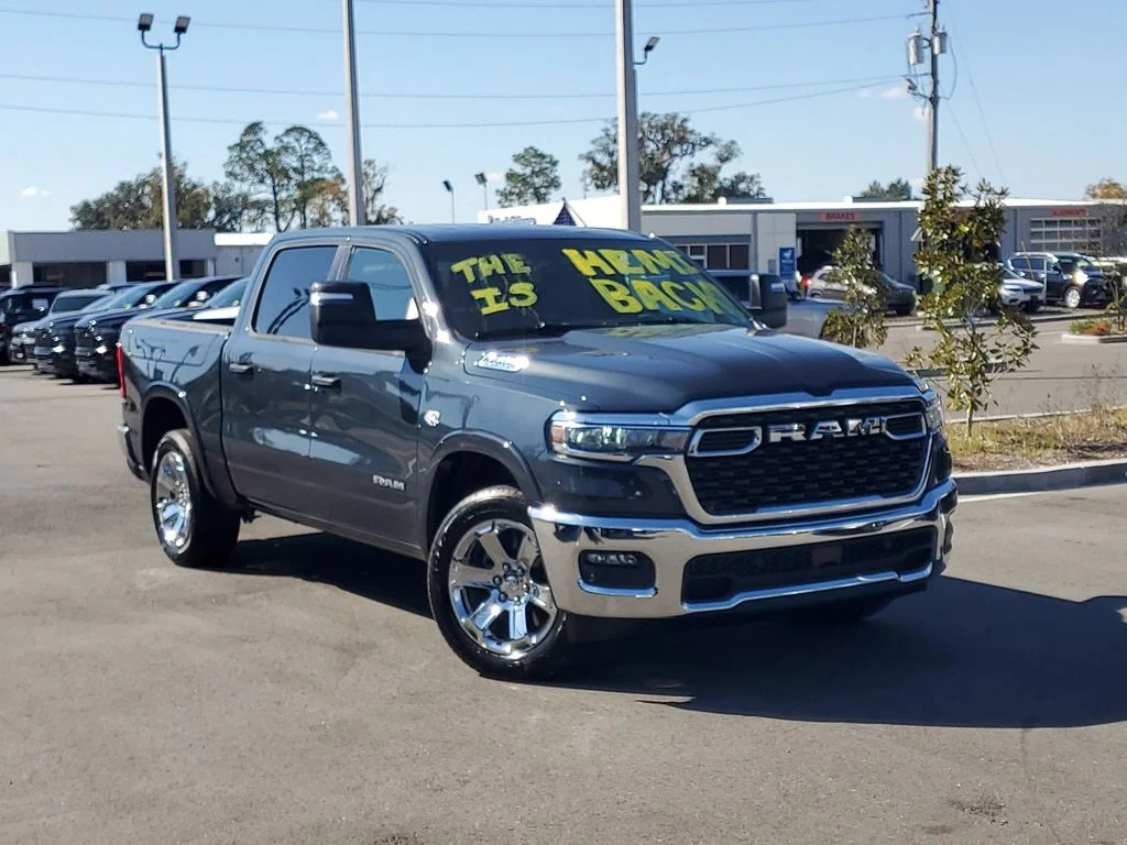 New 2026 Forged Blue Metallic Exterior Paint RAM Big Horn/Lone Star image 35