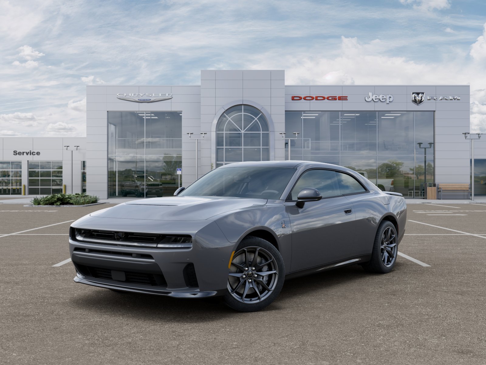 New 2026 Destroyer Gray Exterior Paint Dodge Scat Pack image 66