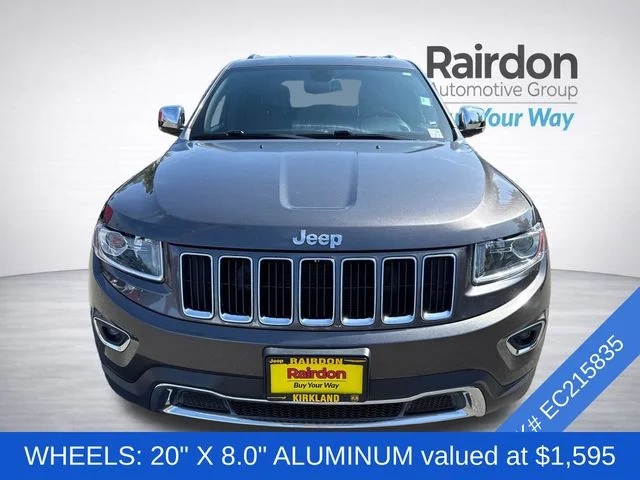 Used 2014 Jeep Grand Cherokee Limited with VIN 1C4RJFBG7EC215835 for sale in Kirkland, WA