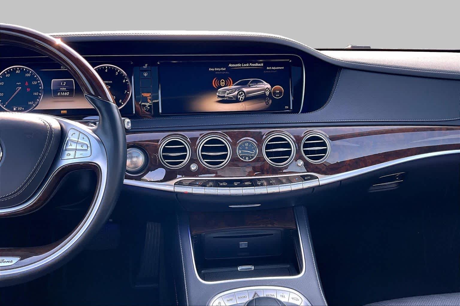 Used 2014 designo Mocha Black Mercedes-Benz S 550 image 7