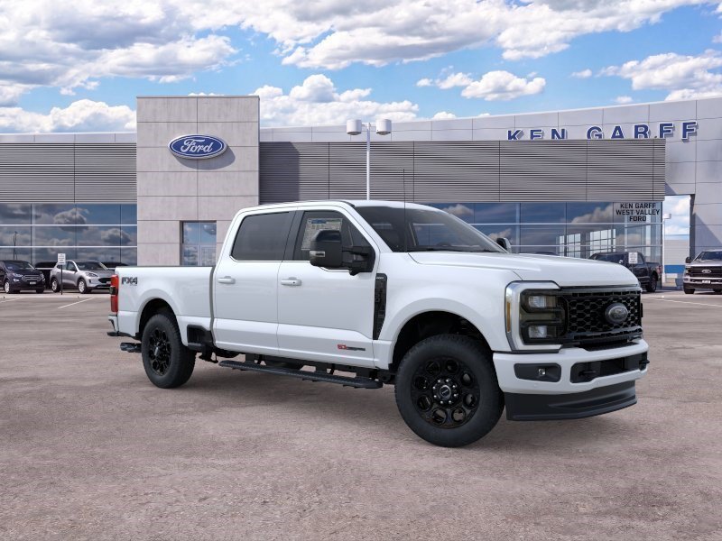 New 2026 Star White Metallic Tri-Coat Ford LARIAT image 8