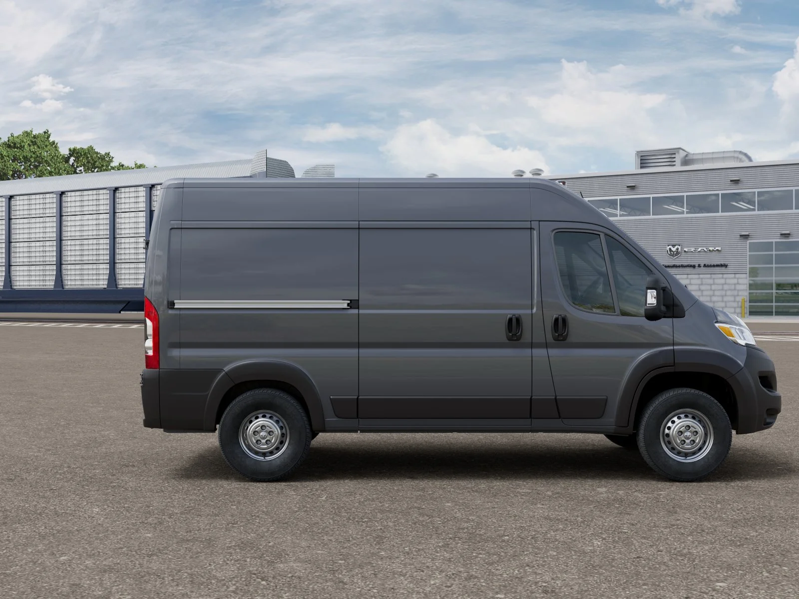 New 2026 Ceramic Gray Clear-Coat Exterior Paint RAM  image 12