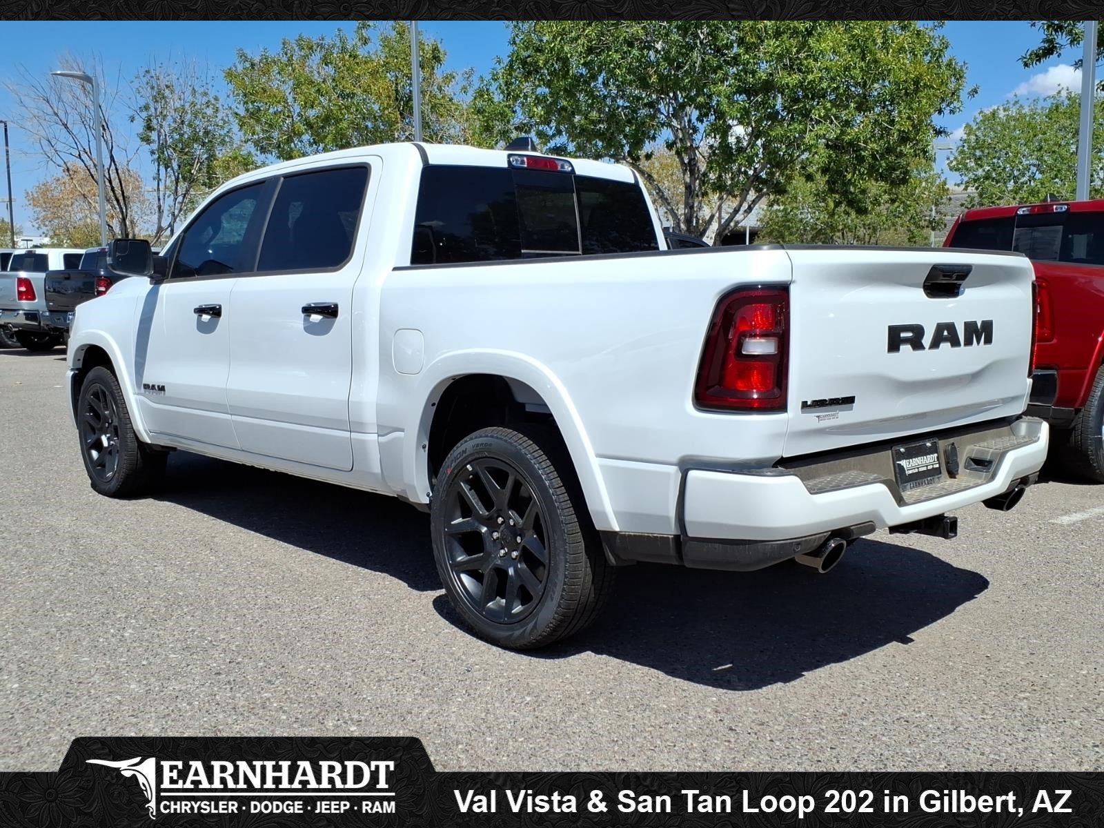 New 2026 Ivory White Tri-Coat Pearl-Coat Exterior Paint RAM Laramie image 3