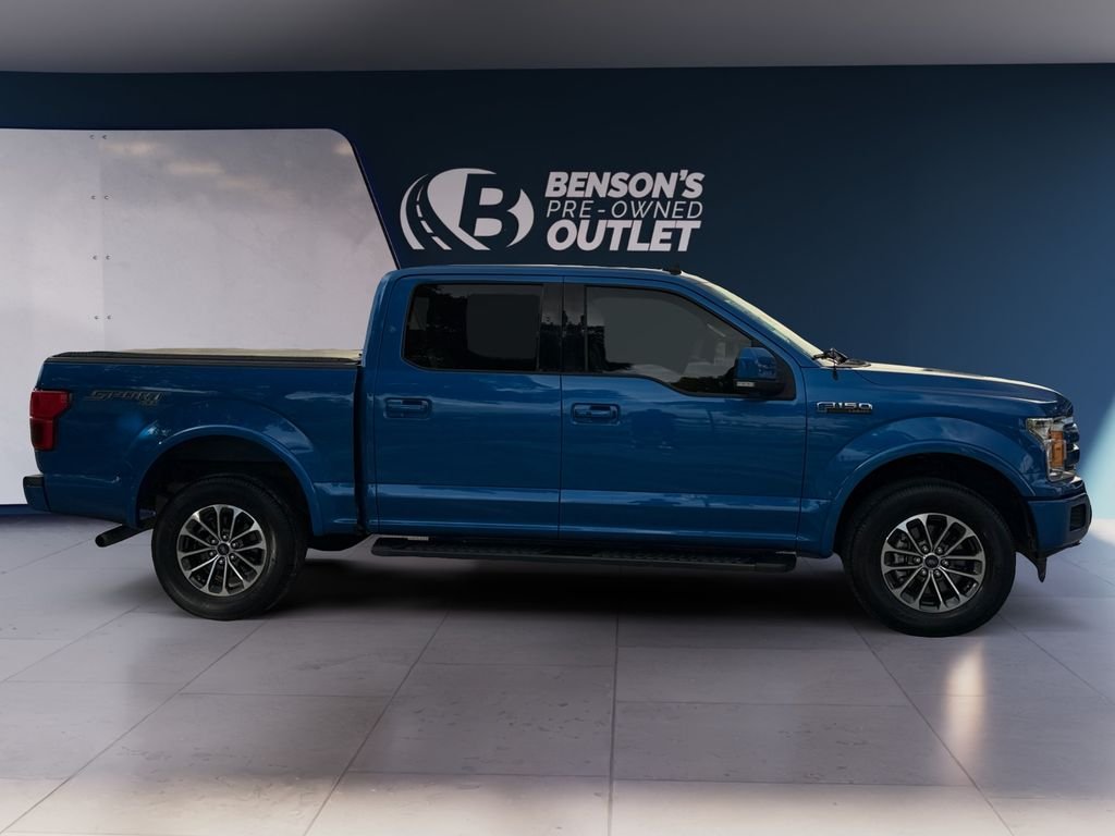 Used 2019 Blue Ford Lariat image 6