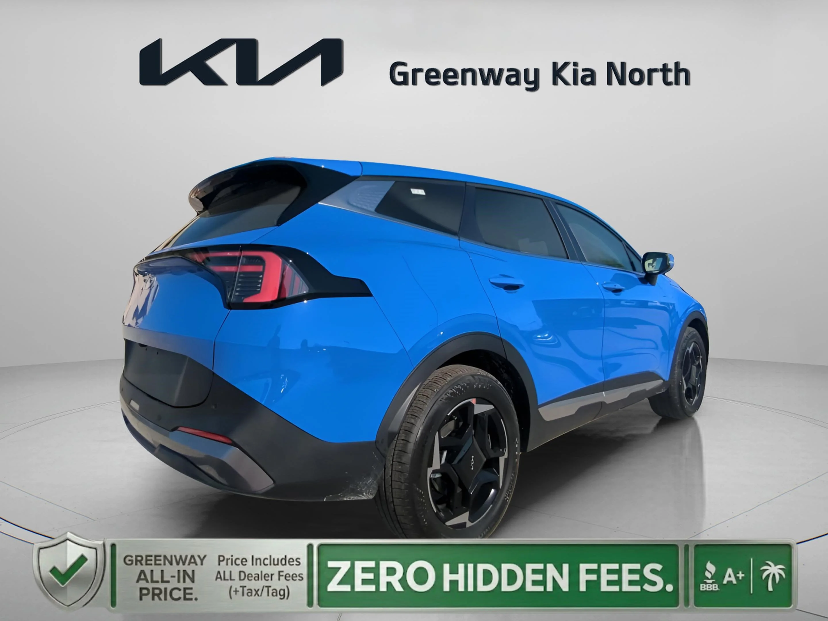 New 2026 Nebular Blue Kia EX image 8