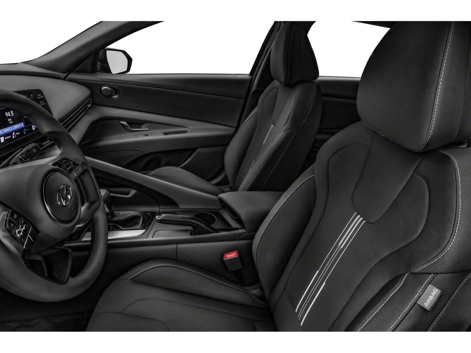 Used 2022 PHANTOM BLACK Hyundai SEL image 6