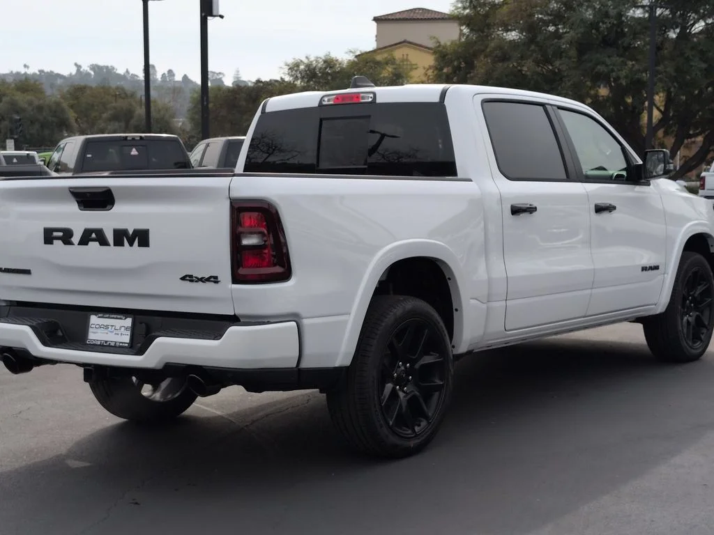 New 2026 Ivory White Tri-Coat Pearl-Coat Exterior Paint RAM Laramie image 5