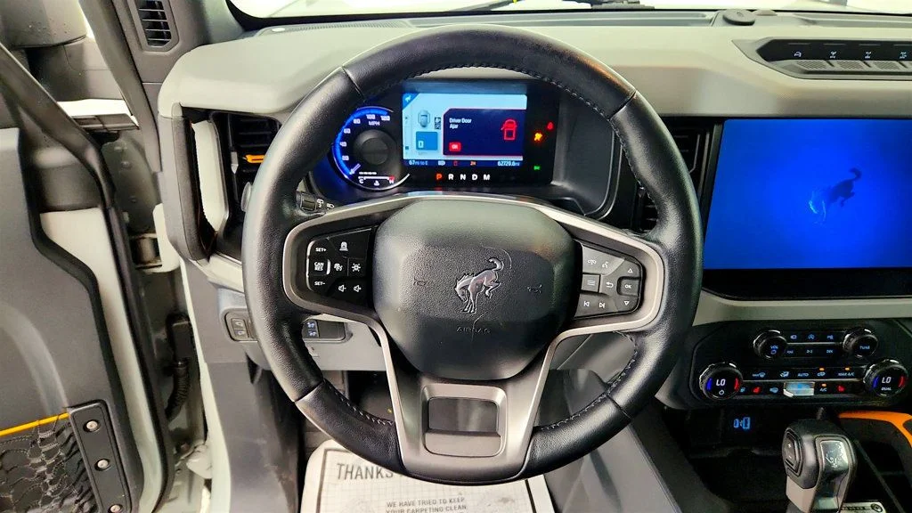 Used 2021 Cactus Gray Ford Badlands 4 Door Advanced 4x4 w/ Sasquatch Pkg & High Pkg image 14