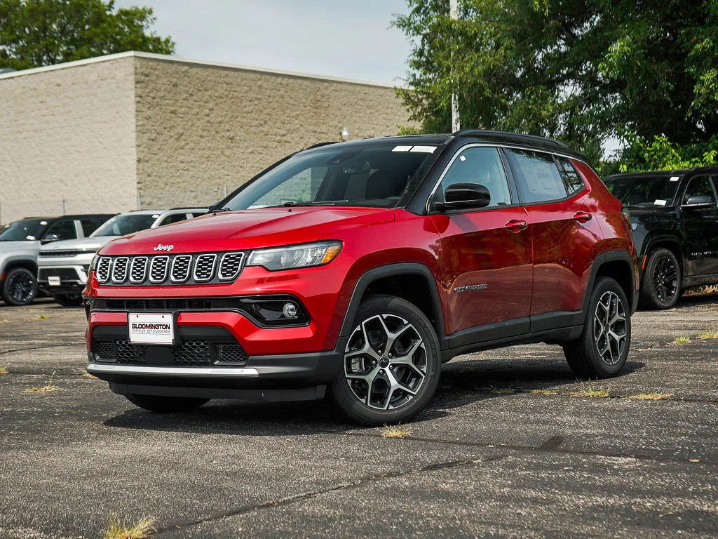New 2026 Red Hot Pearlcoat Jeep Limited image 1
