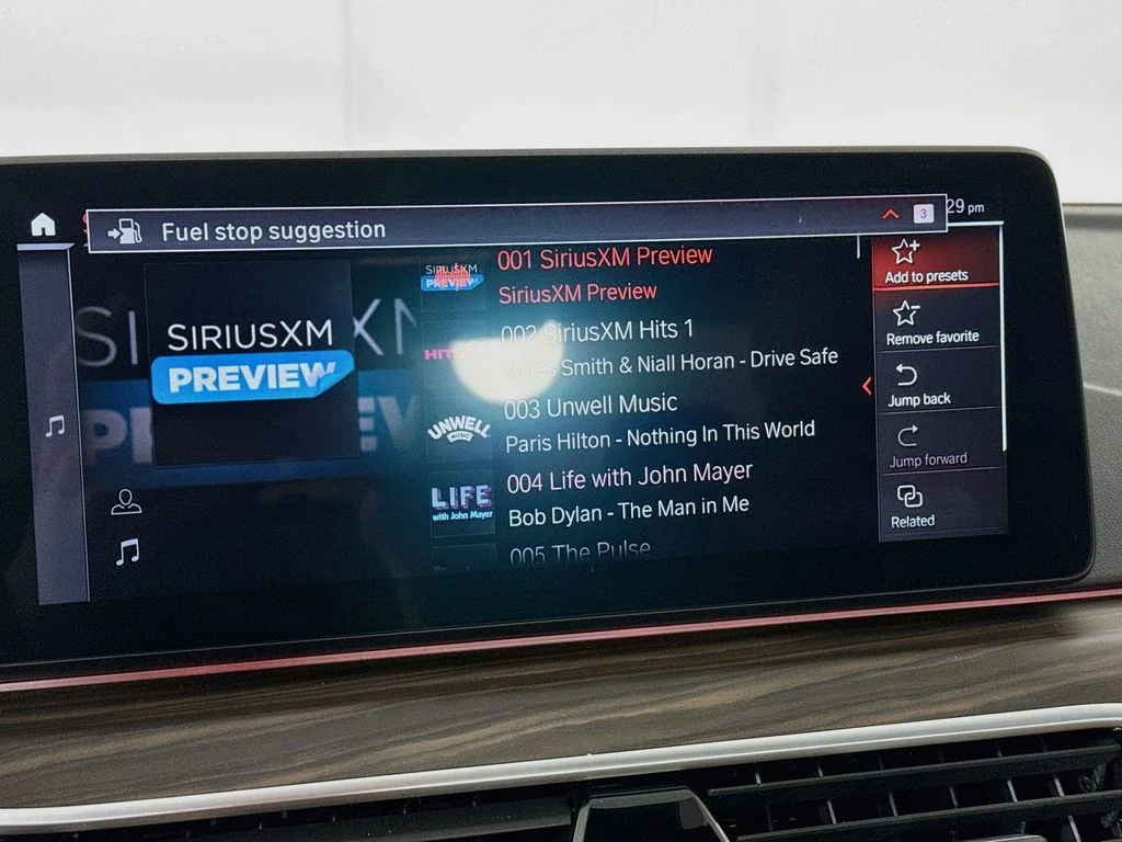 Used 2023 Blue Metallic BMW 540i xDrive image 16