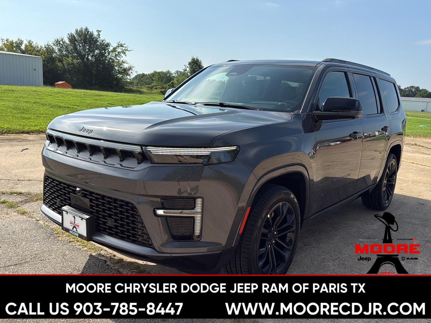 New 2026 Baltic Gray Metallic Clearcoat Jeep Summit Obsidian image 3