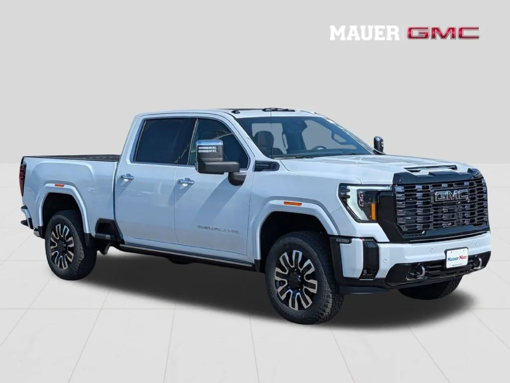 New 2026 Glacier White Tricoat GMC Denali Ultimate image 1