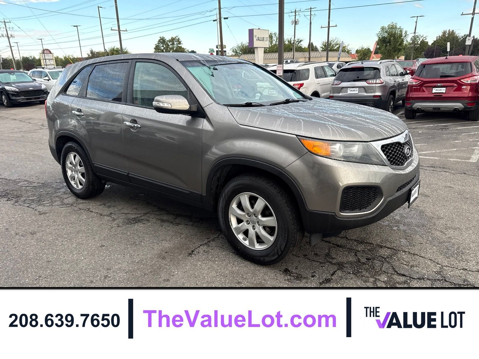 Used 2013 Kia Sorento LX with VIN 5XYKT4A16DG343474 for sale in Boise, ID