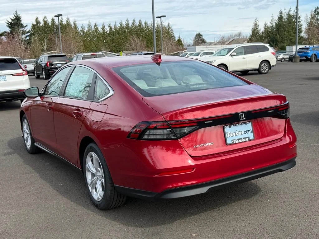New 2026 Radiant Red Metallic Honda LX image 6