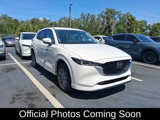 Certified Used 2025 White Mazda 2.5 S Preferred Package image 1