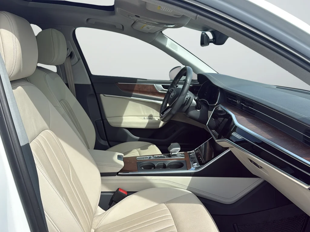 Certified Used 2021 White Audi 3.0T Premium Plus image 15