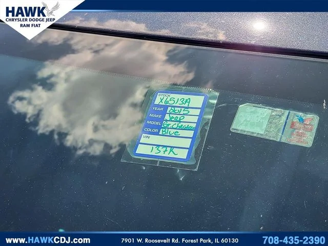 Used 2015 Gray Jeep Overland image 17