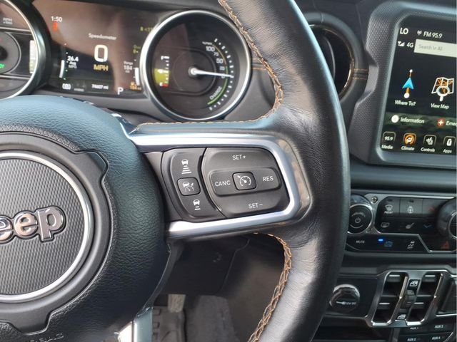 Used 2021 Silver Jeep Unlimited Sahara 4xe image 25