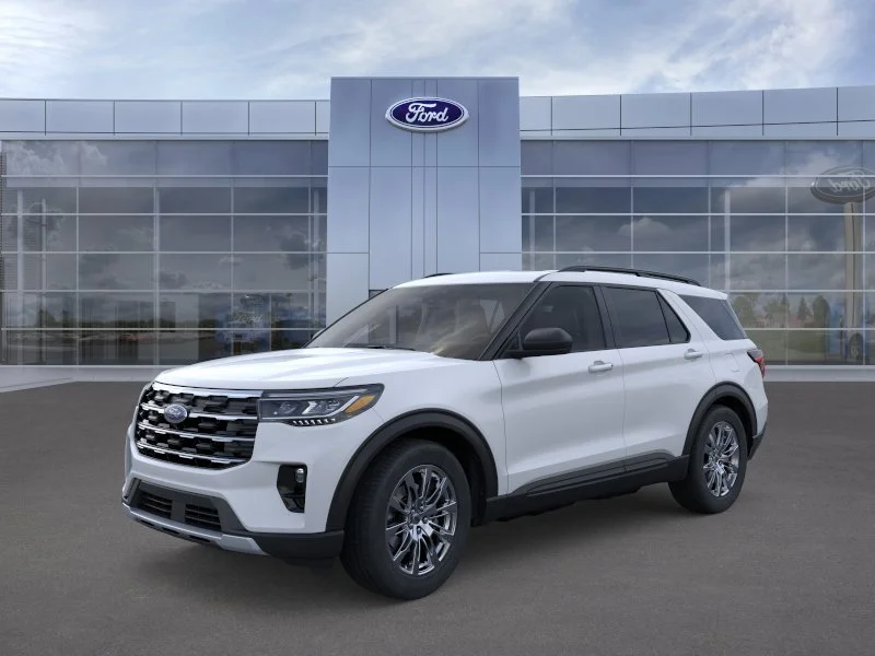 New 2026 Space White Metallic Ford Active image 1