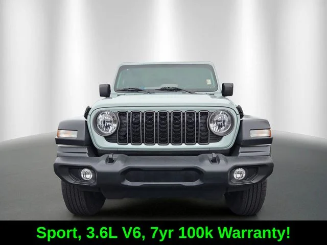 Certified Used 2024 Gray Jeep Sport image 2