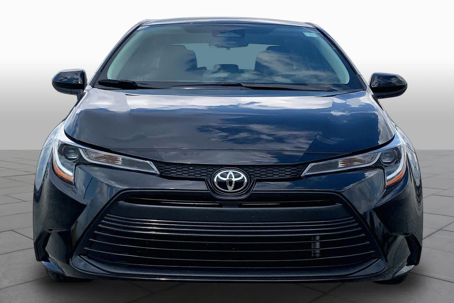 Used 2024 Midnight Black Metallic Toyota LE image 4