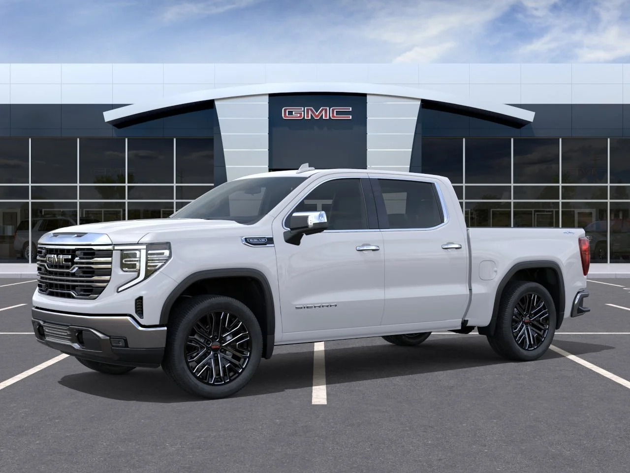 New 2026 Summit White GMC SLT image 21