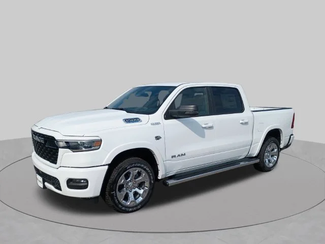 New 2026 Bright White Clear-Coat Exterior Paint RAM Big Horn/Lone Star image 1