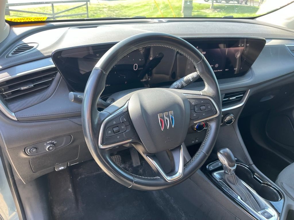 Used 2024 Ocean Blue Metallic Buick Preferred image 10