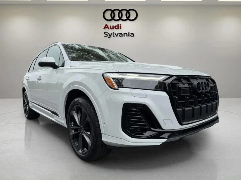Certified Used 2025 Glacier White Metallic Audi Premium Plus image 1