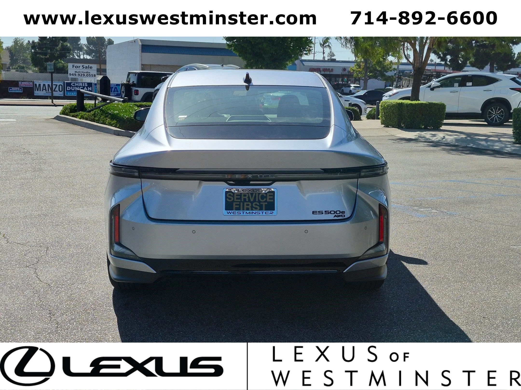 2026 Lexus ES BEV 500e Premium AWD - Photo 7