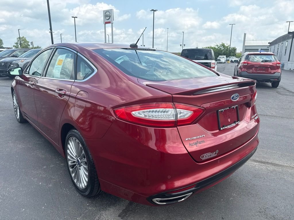 Used 2014 Red Ford Titanium image 5