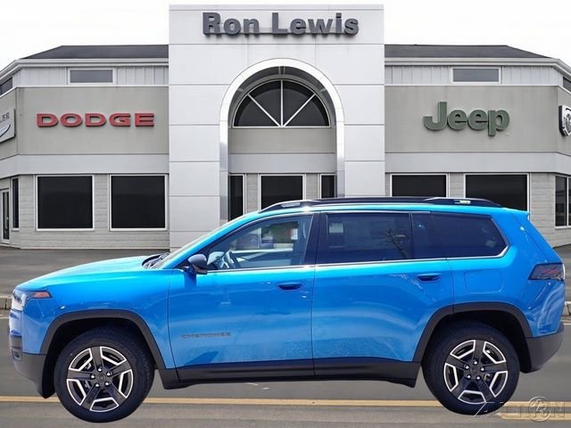 New 2026 Hydro Blue Pearl-Coat Exterior Paint Jeep Laredo image 1