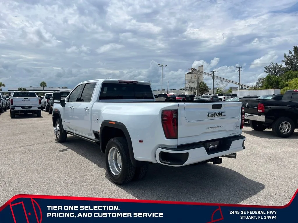 New 2026 Glacier White Tricoat GMC Denali Ultimate DRW image 5